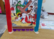 manualidades inspirada en la Semana Santa 